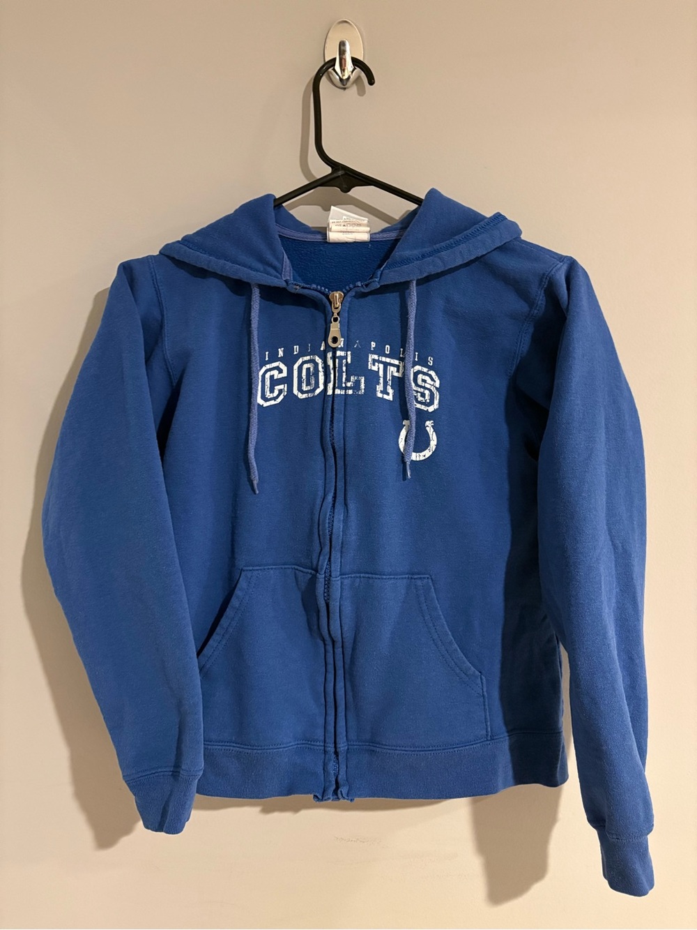 NFL Indianapolis Colts Blue Full-Zip Hoodie Jacket